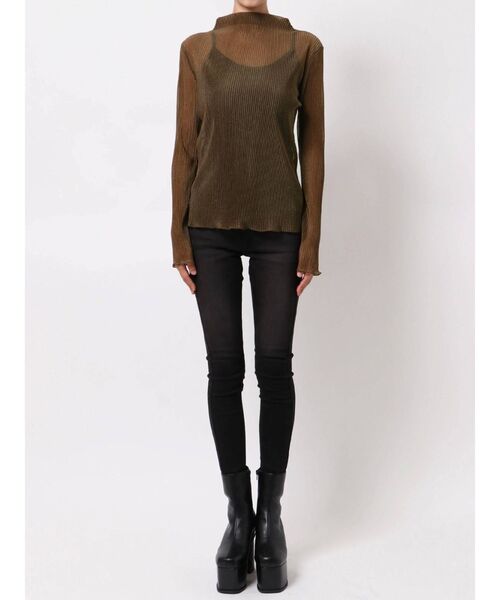 EMODA（エモダ）の「ハイネックインナートップス（Tシャツ/カットソー・レディース・ブラウン/グレー/その他1/その他・FREE）」の22枚目の写真