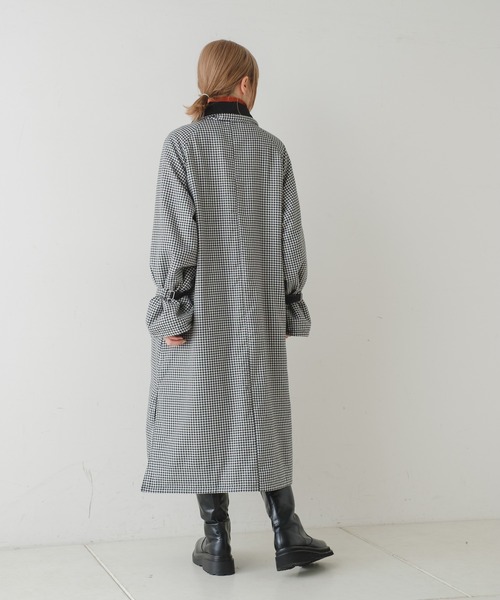 Kastane（カスタネ）の「【マルチウェイ】ベスト付きナイロンリバーシブルコート（ナイロンジャケット・レディース・ブラック/ブラウン・FREE）」の19枚目の写真