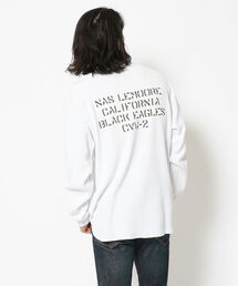 AVIREX | サーマル ロングスリーブ ビッグ Tシャツ ブラック イーグルス / THERMAL LONG SLEEVE BIG T-SHIRT BLACK EAGLES / アヴィレックス / AVIREX(Tシャツ/カットソー)