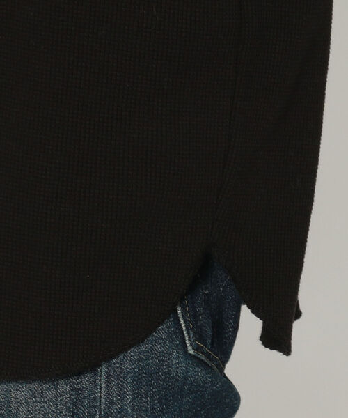 AVIREX（アヴィレックス）の「サーマル ロングスリーブ ビッグ Tシャツ ブラック イーグルス / THERMAL LONG SLEEVE BIG T-SHIRT BLACK EAGLES / アヴィレックス / AVIREX（Tシャツ/カットソー・メンズ・ホワイト/ブラック/サックスブルー/グレー・X-LARGE/MEDIUM/LARGE/XX-LARGE/XL/2XL/L）」の13枚目の写真