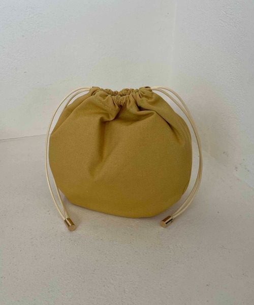 CAPRICIEUX LE'MAGE(カプリシューレマージュ)の「ハーフムーンメッシュショルダーバッグ(ショルダーバッグ・レディース・イエロー/グリーン/アイボリー・FREE)」の9枚目の写真