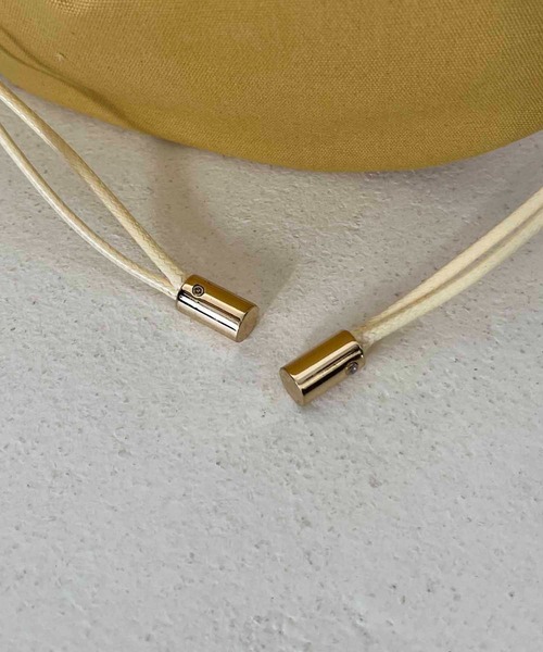 CAPRICIEUX LE'MAGE(カプリシューレマージュ)の「ハーフムーンメッシュショルダーバッグ(ショルダーバッグ・レディース・イエロー/グリーン/アイボリー・FREE)」の10枚目の写真