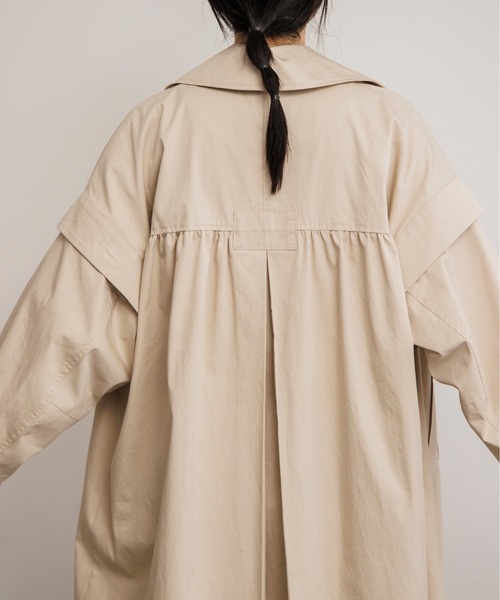 Emma Taylor(エマテイラー)の「2WAYトレンチコート(トレンチコート・レディース・ベージュ/カーキ・FREE)」の14枚目の写真
