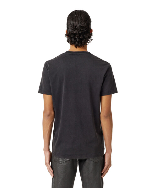 DIESEL（ディーゼル）の「メンズ Tシャツ クラックプリント（Tシャツ/カットソー・メンズ・ブラック/ホワイト・XXX-LARGE/X-SMALL/LARGE/SMALL/X-LARGE/MEDIUM/XX-LARGE）」の21枚目の写真