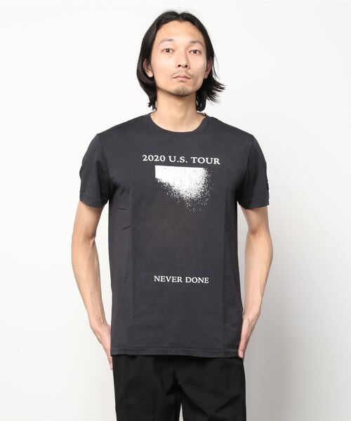 DIESEL（ディーゼル）の「メンズ Tシャツ クラックプリント（Tシャツ/カットソー・メンズ・ブラック/ホワイト・XXX-LARGE/X-SMALL/LARGE/SMALL/X-LARGE/MEDIUM/XX-LARGE）」の9枚目の写真