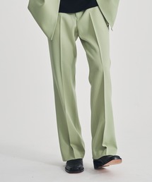 WOOL TWILL FLARE PANTS/ウールツイルフレアパンツ