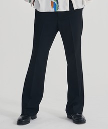 WOOL TWILL FLARE PANTS/ウールツイルフレアパンツ