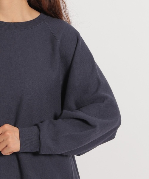 niko and...(ニコアンド)の「ヴィンテージライクカラードロストプルオーバー(スウェット・レディース・ナチュラル/ライトグリーン/ネイビー/イエロー/ピンク・FREE)」の14枚目の写真