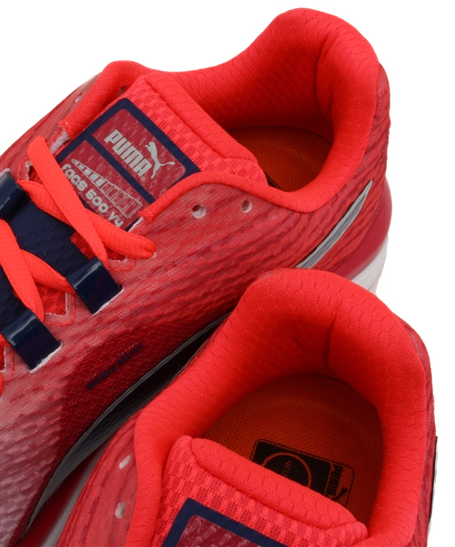 PUMA（プーマ）の「プーマファース 500 V4  (WOMEN)（その他シューズ・レディース・ホワイト×ブルー/ホワイト×ピンク・23cm/22.5cm/23.5cm/25.5cm/24.5cm/24cm/25cm）」の8枚目の写真