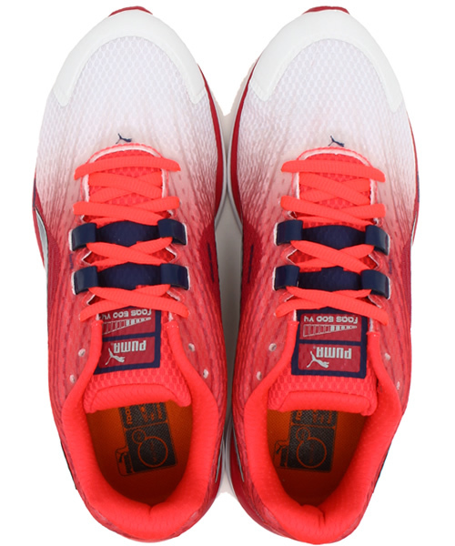 PUMA（プーマ）の「プーマファース 500 V4  (WOMEN)（その他シューズ・レディース・ホワイト×ブルー/ホワイト×ピンク・23cm/22.5cm/23.5cm/25.5cm/24.5cm/24cm/25cm）」の11枚目の写真