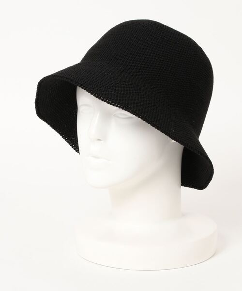 LOWRYS FARM(ローリーズファーム)の「サマーニットHAT 261383(ハット・レディース・ブラック/グレー・FREE)」の7枚目の写真