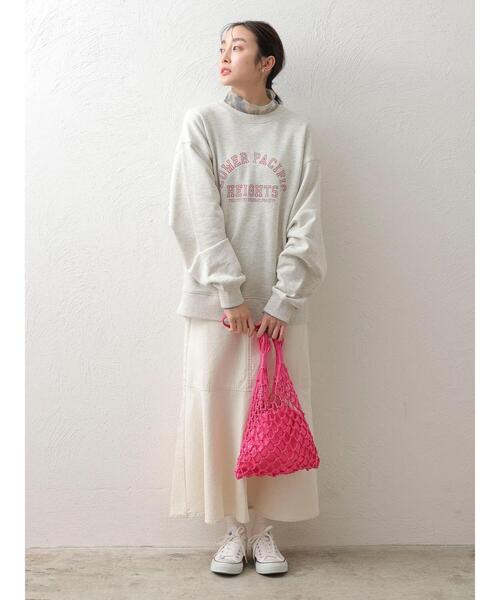 Green　Parks（グリーンパークス）の「切替マーメイドデニムスカート＊（スカート・レディース・ライトインディゴブルー/ホワイト系その他2・M/L）」の22枚目の写真