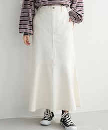 Green　Parks | 切替マーメイドデニムスカート＊(スカート)