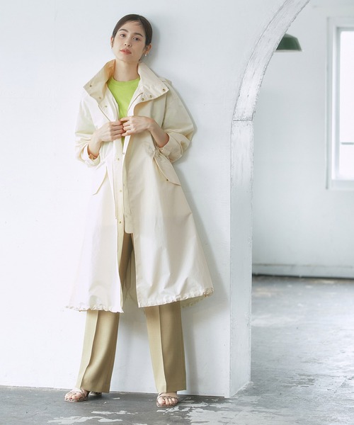 ROPE'(ロペ)の「ロングマウンテンパーカー(モッズコート・レディース・キナリ/ダークブラウン・36/38)」の19枚目の写真