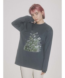 merry jenny | 草むら long Tee(Tシャツ/カットソー)