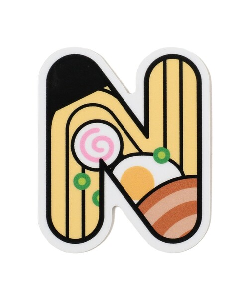 TOKYO CULTUART by BEAMS（トウキョウカルチャートバイビームス）の「来夢来人(天久聖一) / イニシャル＆アンブレラステッカー（ステッカー/テープ・レディース・J/A/P/G/N/その他/W/Q/R/Y/H/V/S/U/D/K/C/M/X/B/O/E/L/Z/T/F/I・ONE SIZE）」の15枚目の写真