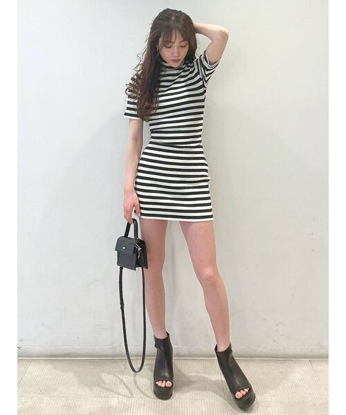 GYDA（ジェイダ）の「BACKリボンワンピース（ワンピース・レディース・ブラック/ベージュ/その他1・FREE）」の21枚目の写真