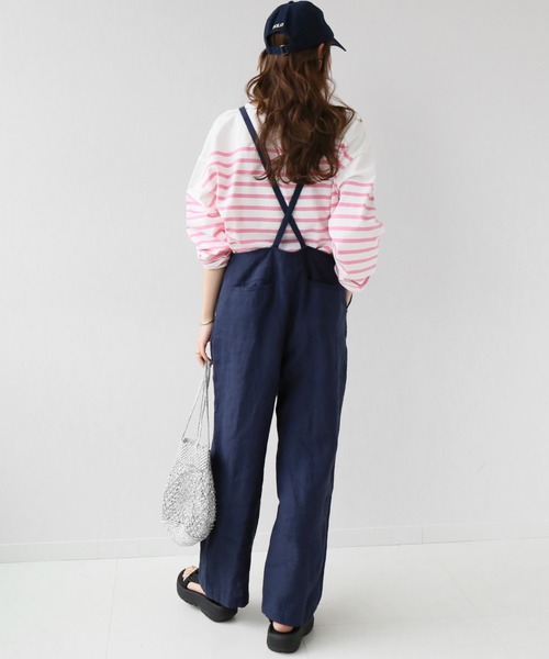 JOURNAL STANDARD relume リネン混　サロペット　ネイビー 楽天市場】【SALE／30%OFF】《追加》手洗い可 / ギャザー