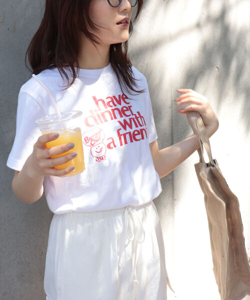 GOOD ROCK SPEED（グッドロックスピード）の「【FREDY別注】【GOOD ROCK SPEED/グッドロックスピード】BURGER CHEF Tシャツ（Tシャツ/カットソー・レディース・オフホワイト・FREE）」の8枚目の写真