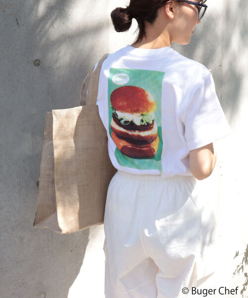 GOOD ROCK SPEED（グッドロックスピード）の「【FREDY別注】【GOOD ROCK SPEED/グッドロックスピード】BURGER CHEF Tシャツ（Tシャツ/カットソー・レディース・オフホワイト・FREE）」の11枚目の写真