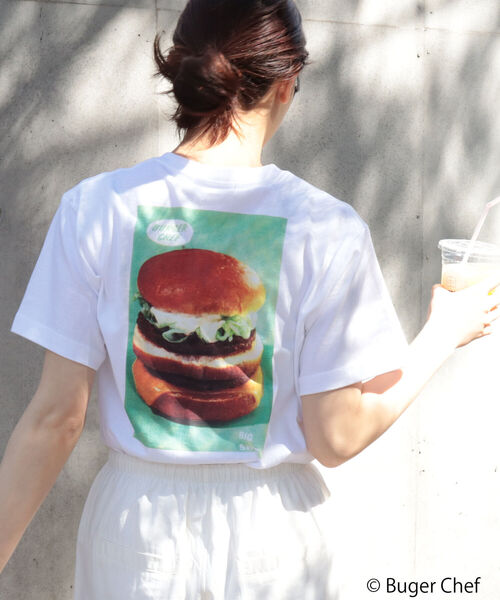 GOOD ROCK SPEED（グッドロックスピード）の「【FREDY別注】【GOOD ROCK SPEED/グッドロックスピード】BURGER CHEF Tシャツ（Tシャツ/カットソー・レディース・オフホワイト・FREE）」の7枚目の写真