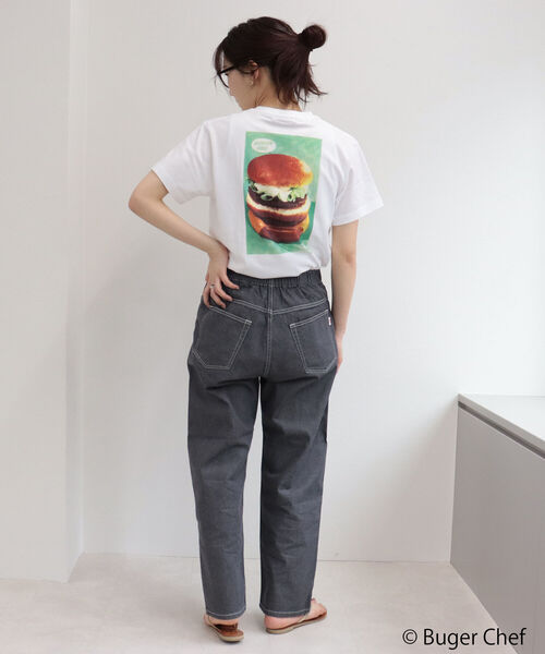 GOOD ROCK SPEED（グッドロックスピード）の「【FREDY別注】【GOOD ROCK SPEED/グッドロックスピード】BURGER CHEF Tシャツ（Tシャツ/カットソー・レディース・オフホワイト・FREE）」の9枚目の写真
