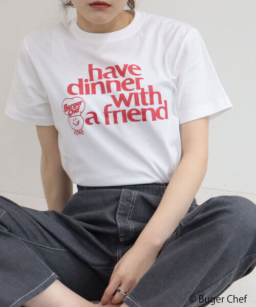 GOOD ROCK SPEED（グッドロックスピード）の「【FREDY別注】【GOOD ROCK SPEED/グッドロックスピード】BURGER CHEF Tシャツ（Tシャツ/カットソー・レディース・オフホワイト・FREE）」の19枚目の写真
