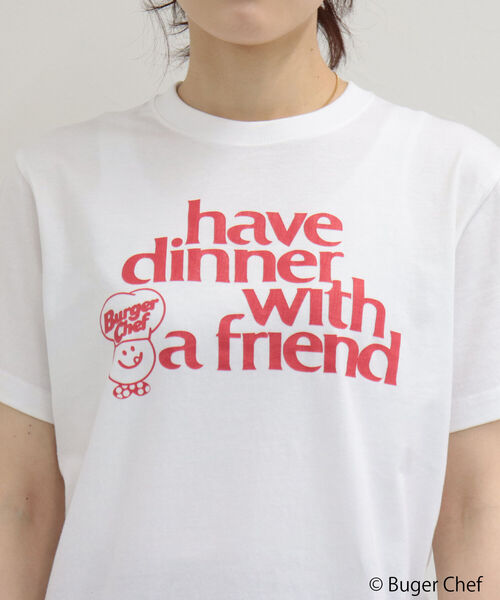 GOOD ROCK SPEED（グッドロックスピード）の「【FREDY別注】【GOOD ROCK SPEED/グッドロックスピード】BURGER CHEF Tシャツ（Tシャツ/カットソー・レディース・オフホワイト・FREE）」の12枚目の写真