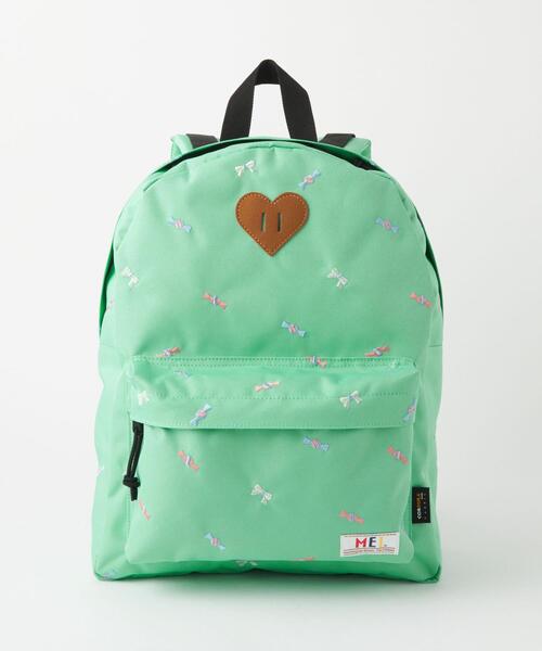 MEI(メイ)の「【別注】<MEI(メイ)×green label relaxing>EX MEI デイパック Lサイズ/ キャンディ(バックパック/リュック・キッズ・ライラック/ライム・FREE)」の1枚目の写真