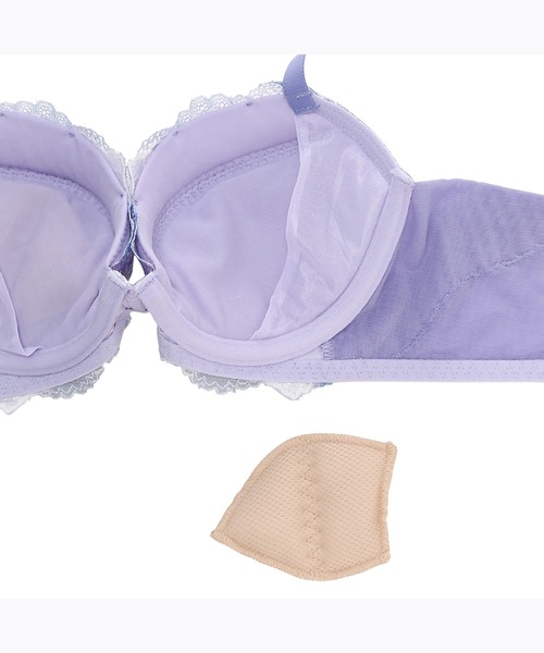 TRIUMPH（トリンプ）の「【WEB限定価格】妖精のブラ530 ブラジャー【B,C,D,E,Fカップ】TR530 WHU（ブラジャー・レディース・グレー/ピンク/バイオレット・C80/E65/B75/E75/B70/D80/C70/D70/D65/F75/C75/C65/D75/E70/F70/E80）」の11枚目の写真