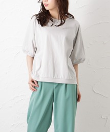 リブ付き アソートTシャツ 無地 ボーダー