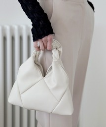 UNE MANSION | トライアングルキルティング２WAYバッグ(ショルダーバッグ)