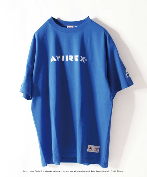 tシャツ T-SHIRT LE PORT レディース AVIREX（アヴィレックス）の「【MLB×AVIREX】ドジャース Tシャツ
