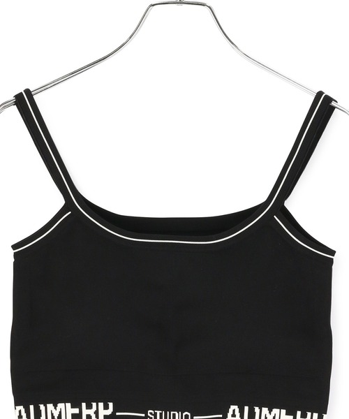 ADAM ET ROPE'（アダムエロペ）の「【サステナブル】エコペットロゴブラトップ（その他アンダーウェア/インナー・レディース・ブラック/ホワイト・FREE）」の5枚目の写真