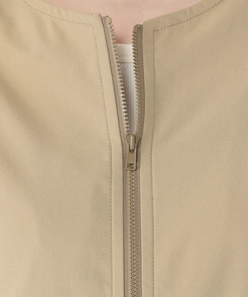 studio CLIP(スタディオクリップ)の「ノーカラーMA-1(MA-1・レディース・ベージュ/カーキ・FREE)」の14枚目の写真