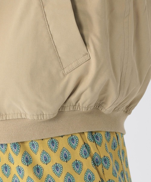 studio CLIP(スタディオクリップ)の「ノーカラーMA-1(MA-1・レディース・ベージュ/カーキ・FREE)」の12枚目の写真