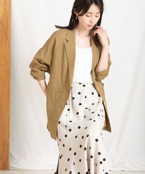 セール ７分袖オーバーテーラードジャケット テーラードジャケット Gready Brilliant グレディブリリアン のファッション通販 Zozotown