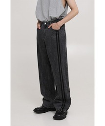 センターラインセミワイドデニムパンツ NZK6074【MASONPRINCE】