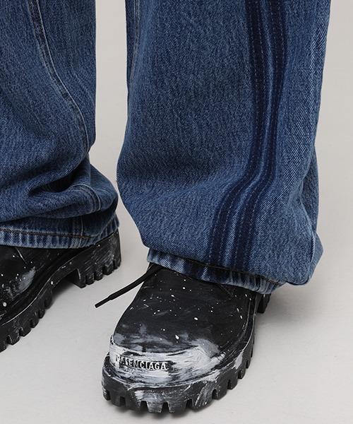 センターラインセミワイドデニムパンツ NZK6074【MASONPRINCE