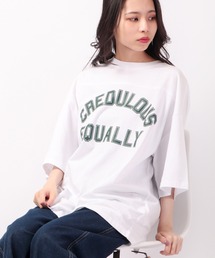 SUNNY APARTMENT USAコットン ビックシルエット 刺繍/プリント 半袖Tシャツ