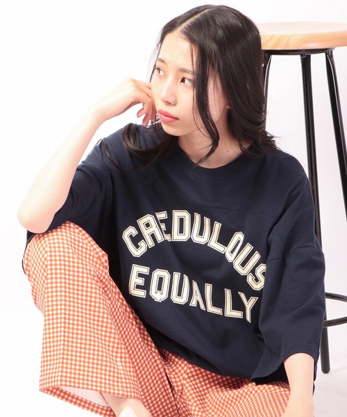 FUNALIVE(ファンアライブ)の「SUNNY APARTMENT USAコットン ビックシルエット 刺繍/プリント 半袖Tシャツ(Tシャツ/カットソー・メンズ・その他1/その他3/L/N/P/R/U/X/C/J/I/K/W/M/D/Q/E/Y/F/V/S/B/A/H/T/G/Z/その他4/その他5/O/その他/その他2・LL/M/L)」の6枚目の写真