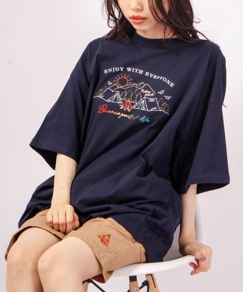FUNALIVE(ファンアライブ)の「SUNNY APARTMENT USAコットン ビックシルエット 刺繍/プリント 半袖Tシャツ(Tシャツ/カットソー・メンズ・その他1/その他3/L/N/P/R/U/X/C/J/I/K/W/M/D/Q/E/Y/F/V/S/B/A/H/T/G/Z/その他4/その他5/O/その他/その他2・LL/M/L)」の13枚目の写真