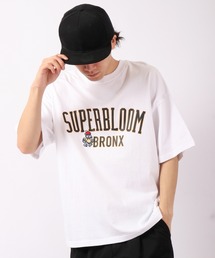 SUNNY APARTMENT USAコットン ビックシルエット 刺繍/プリント 半袖Tシャツ