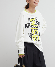 グラフィックロングスリーブTシャツ