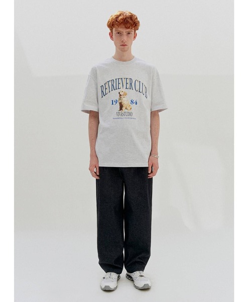 VIVASTUDIO(ビバスタジオ)の「vivastudio/RETRIEVER T 2295630(Tシャツ/カットソー・メンズ・ネイビー/ライトグレー・MEDIUM/X-LARGE/SMALL/LARGE)」の3枚目の写真