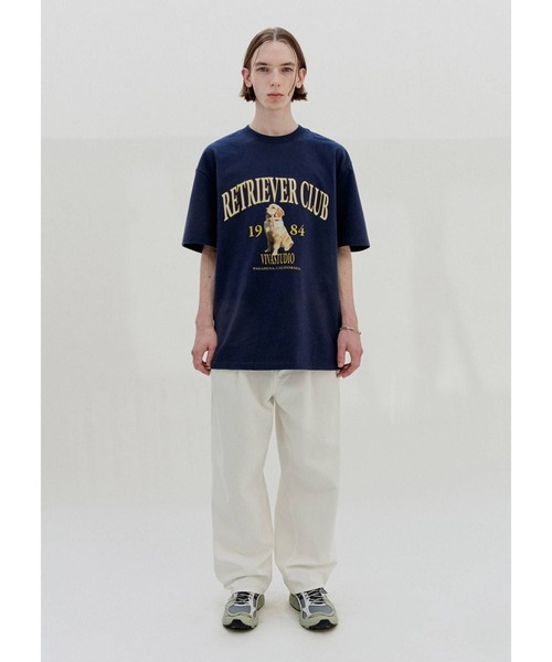 VIVASTUDIO(ビバスタジオ)の「vivastudio/RETRIEVER T 2295630(Tシャツ/カットソー・メンズ・ネイビー/ライトグレー・MEDIUM/X-LARGE/SMALL/LARGE)」の6枚目の写真