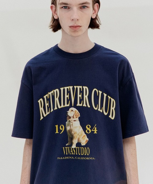 VIVASTUDIO(ビバスタジオ)の「vivastudio/RETRIEVER T 2295630(Tシャツ/カットソー・メンズ・ネイビー/ライトグレー・MEDIUM/X-LARGE/SMALL/LARGE)」の13枚目の写真