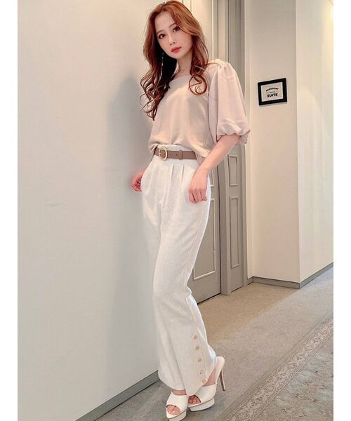 RESEXXY（リゼクシー）の「ベーシックサークルベルト（ベルト・レディース・ブラウン/ベージュ/ブラック・FREE）」の5枚目の写真