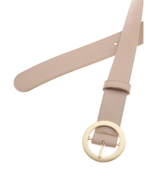 RESEXXY（リゼクシー）の「ベーシックサークルベルト（ベルト・レディース・ブラウン/ベージュ/ブラック・FREE）」の8枚目の写真