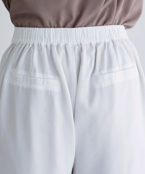 Pierrot(ピエロ)の「シアーストレートパンツ(その他パンツ・レディース・オフホワイト/グレー・M/L/PM)」の6枚目の写真